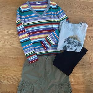 Old Navy Girls Bundle of *4* (2 tops + 2 bottoms) 14/XL